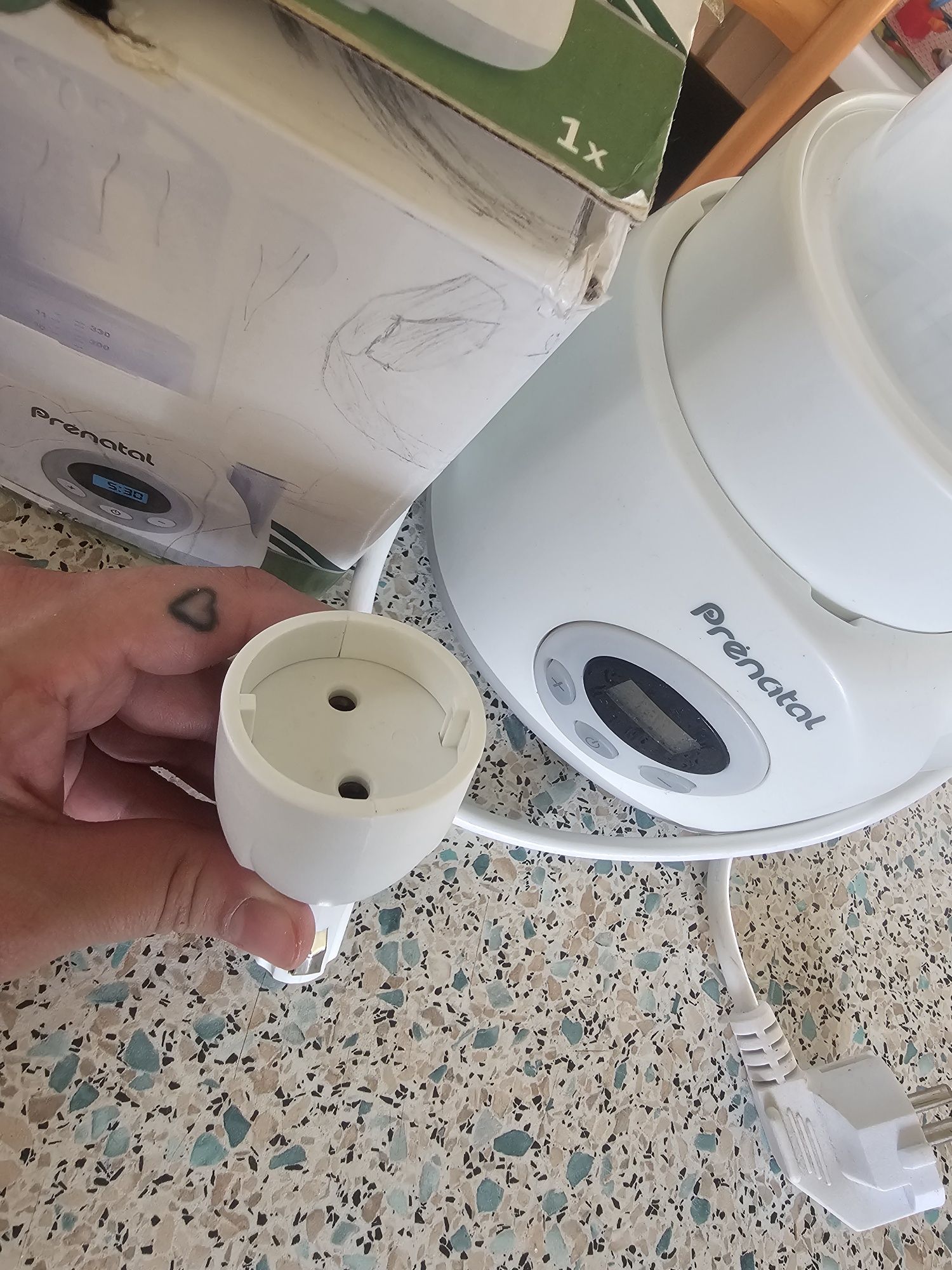 Aquecedor de biberoes 3 em 1