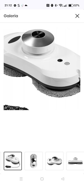 Robot myjący do okien Webber