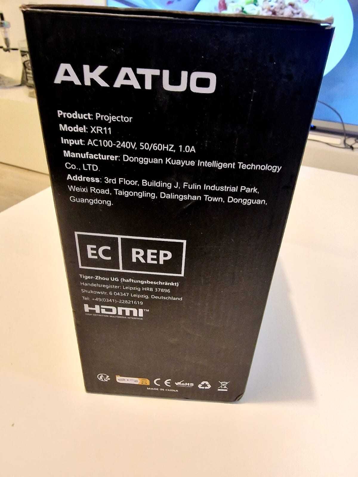 Mini projektor rzutnik bluetooth hdmi