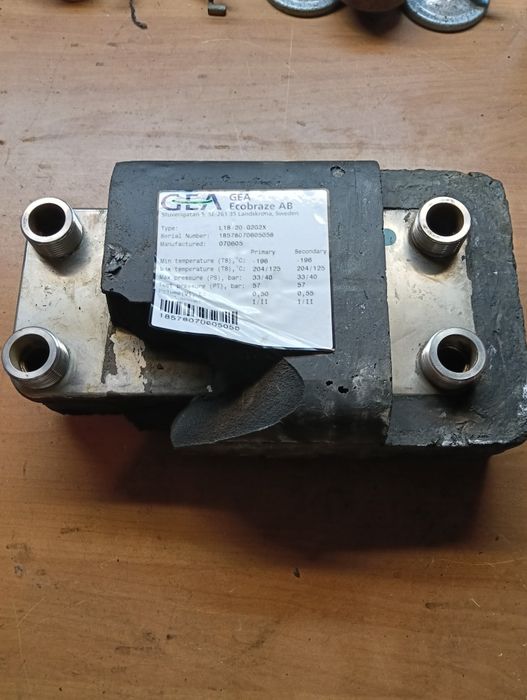 Wymiennik płytowy,GEA.