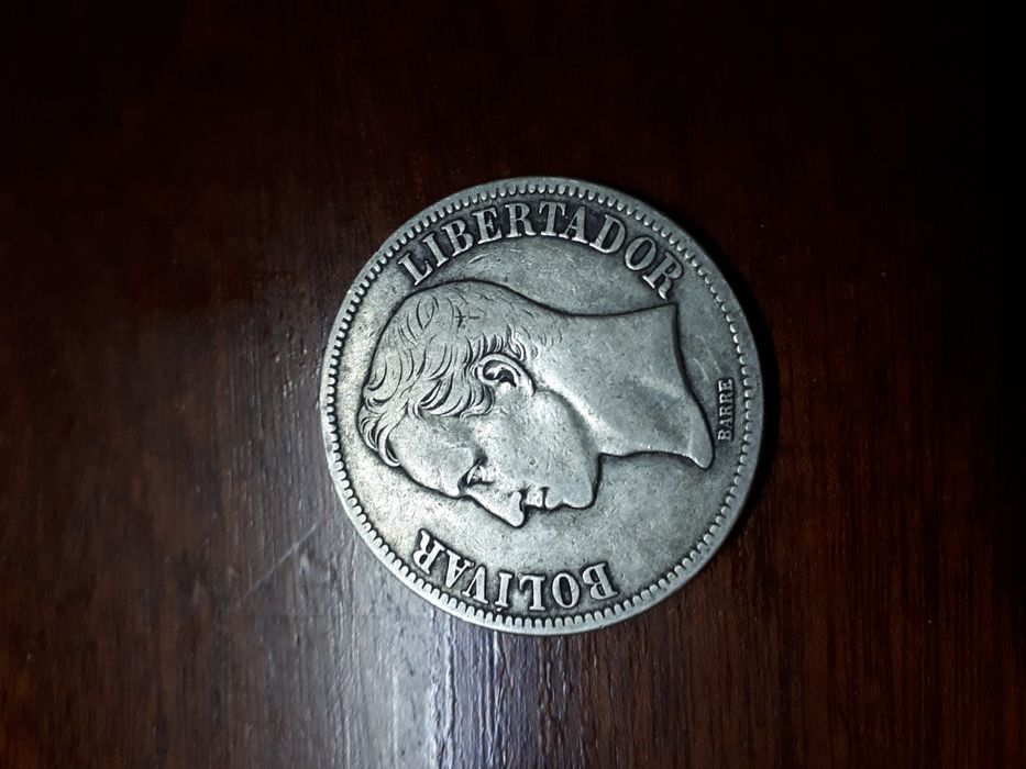 5 Bolívares Prata