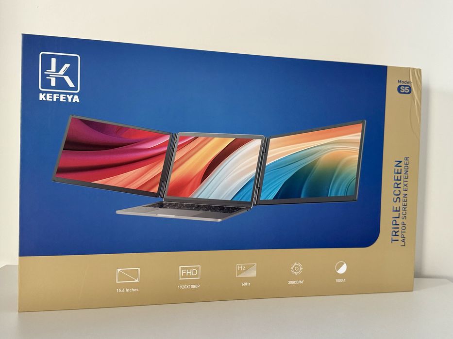 Зовнішні Портативні Монітори для ноутбука з зарядним KEFEYA 15.6 дюйма