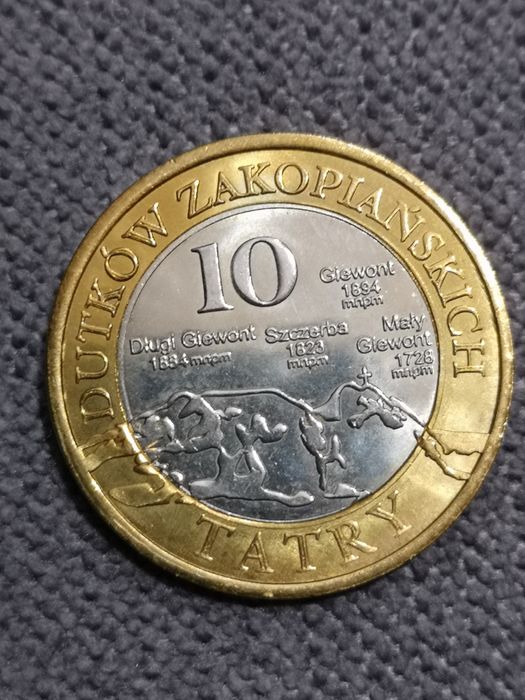 Dukat lokalny 10 dutkow zakopiańskich świstak