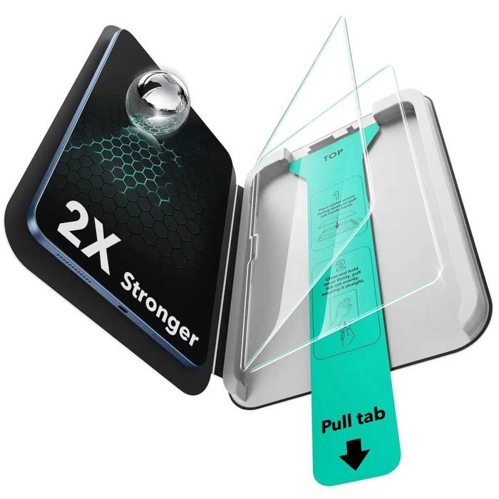 Защитное стекло ESR UltraFit 2-pack для iPad 10/11 (2022/2025) Clear