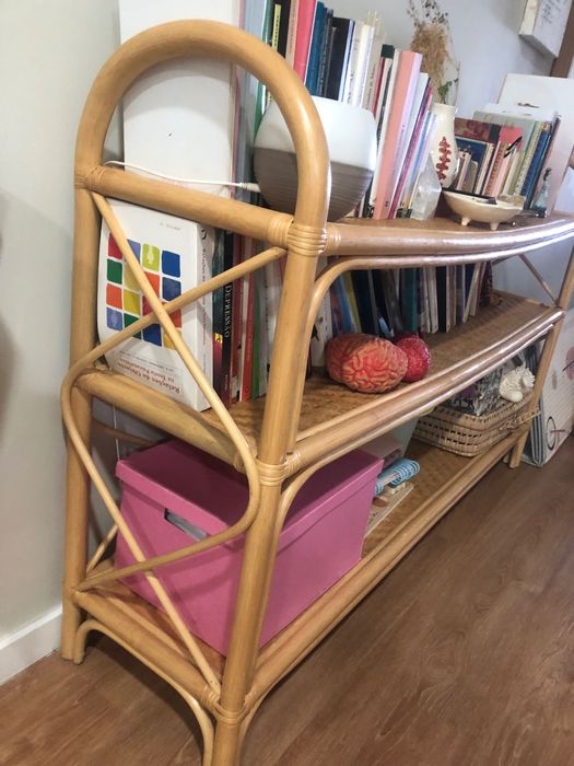 Estante para livros ou outras coisas rattan la redoute
