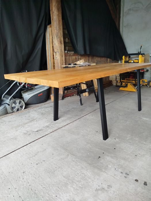 Stół dębowy ogrodowy loft