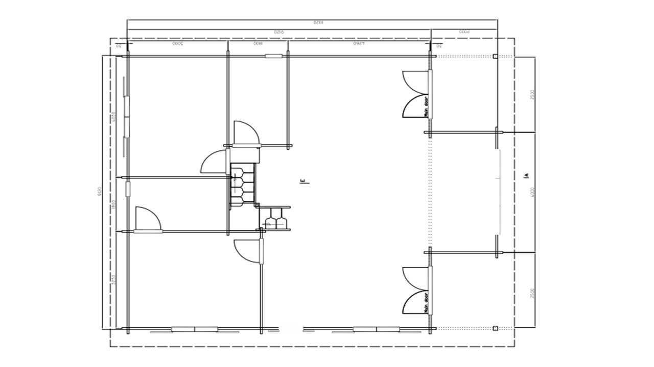 Casa de Madeira T.3  135 até 160 M2, Pré-fabricada Bungalow