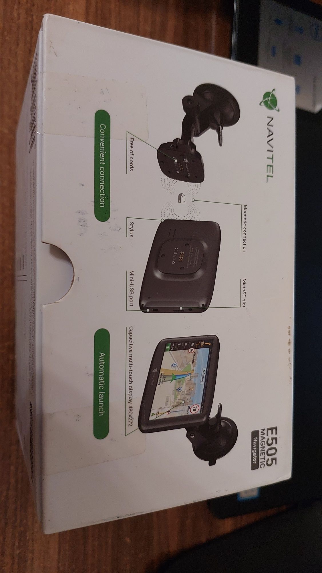 Навігатор GPS NAVITEL E505 Magnetic