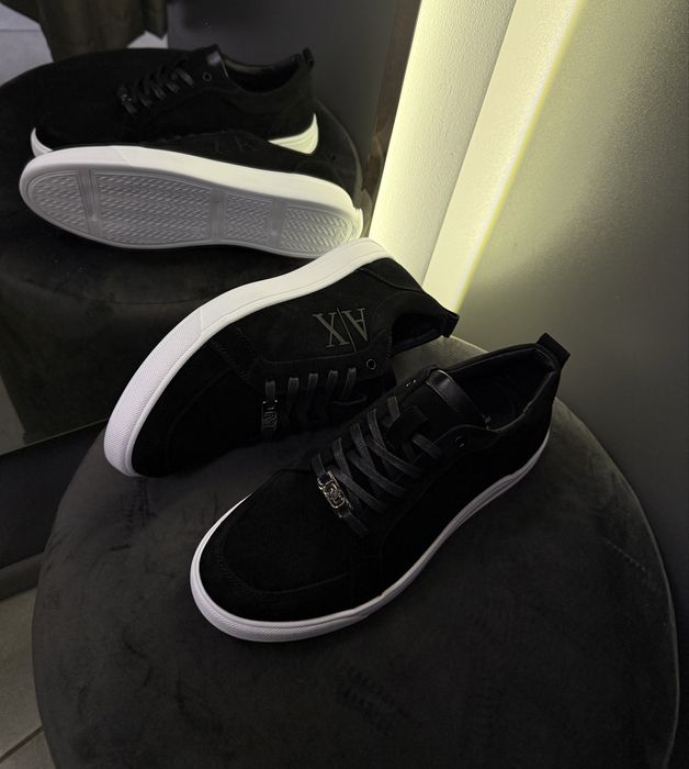 Чоловічі кеди. Натуральний замш Armani. Київ. 41 42 43 44 45