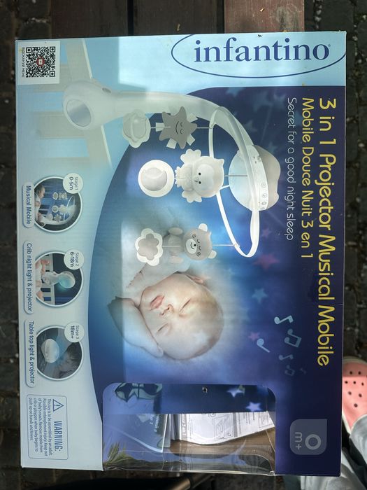 Музыкальный мобиль Infantino 3 в 1 с проектором
