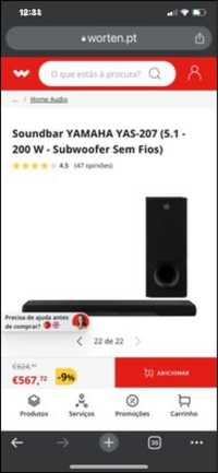 Home Yamaha Sounbar