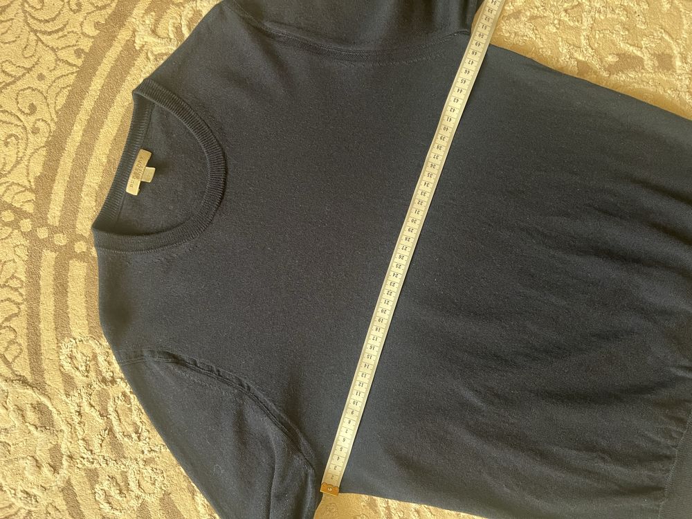 Шерстяний класичний чоловічий светр Burberry Brit L-XL розмір