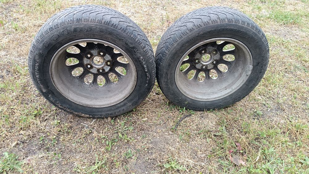 Титанові диски з резиною R15 2 шт