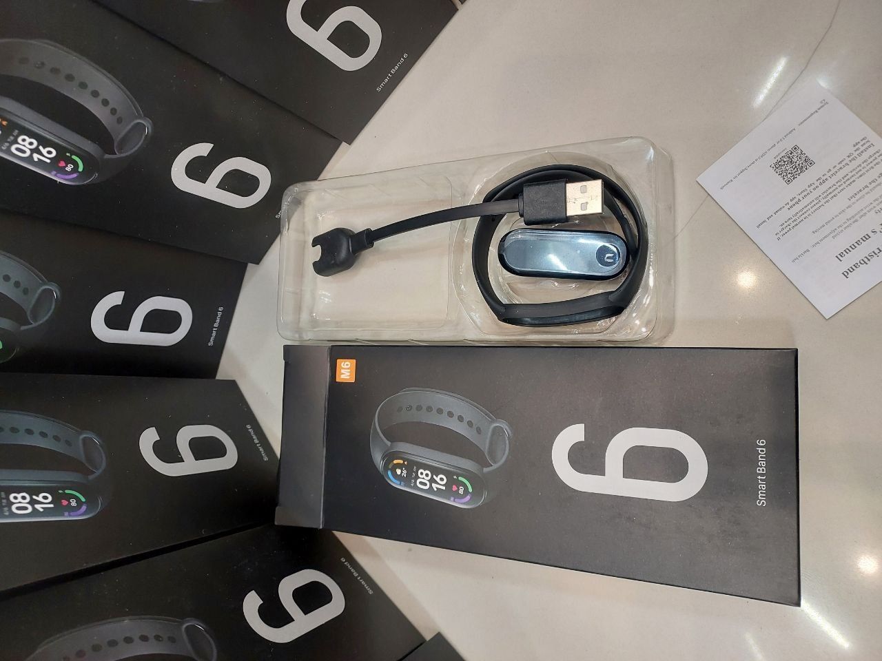 фитнес браслет часы трекер  Mi band ми бенд 6