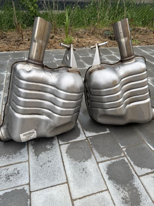 Банки/вихлоп мерседес с43/45 амг оригінал