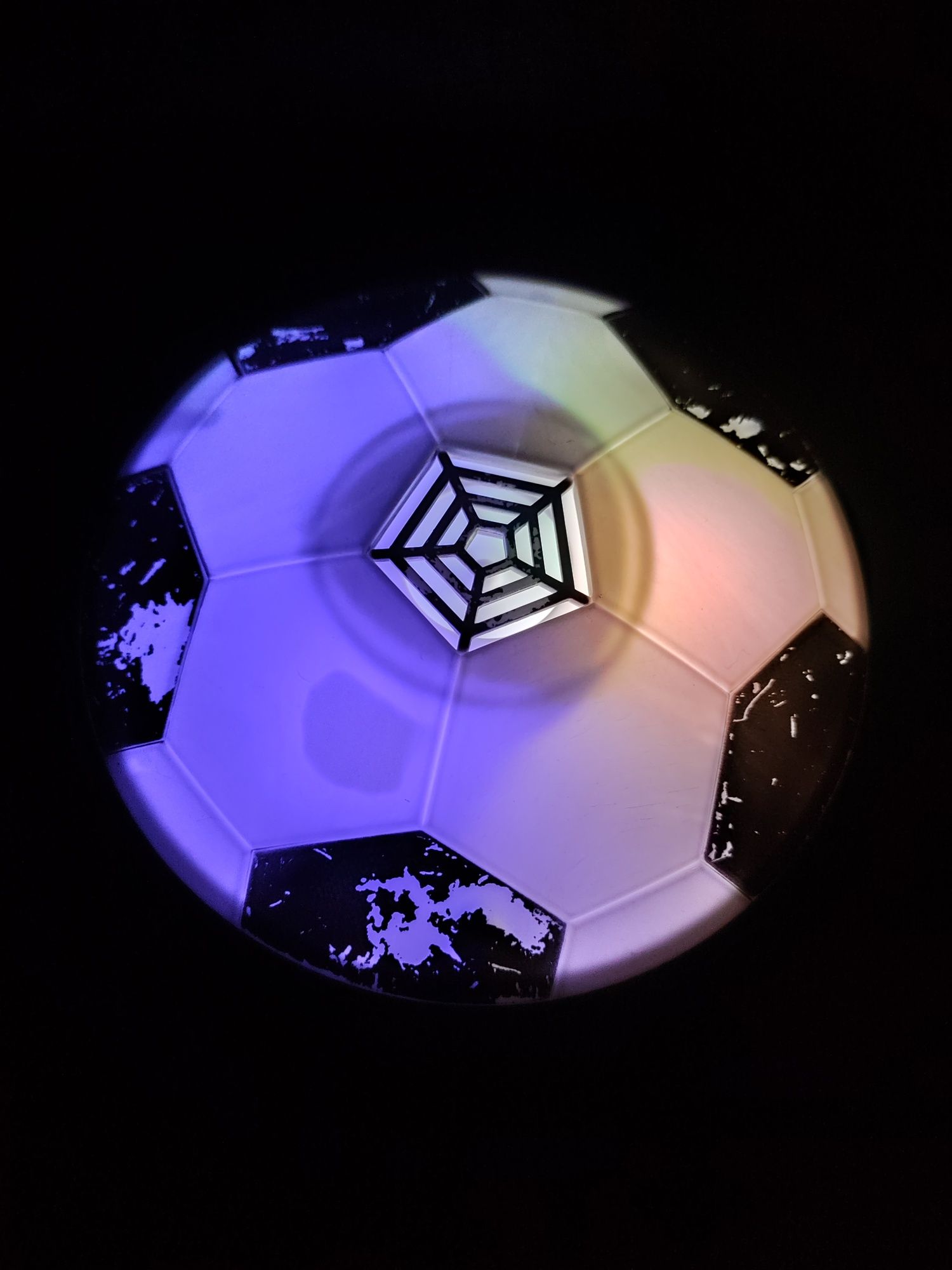 Летающий светящийся футбольный мяч, ховербол, аэромяч для домашнего фу