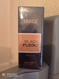 Мужская туалетная вода black fuego и black guapo Unice,100 ml.