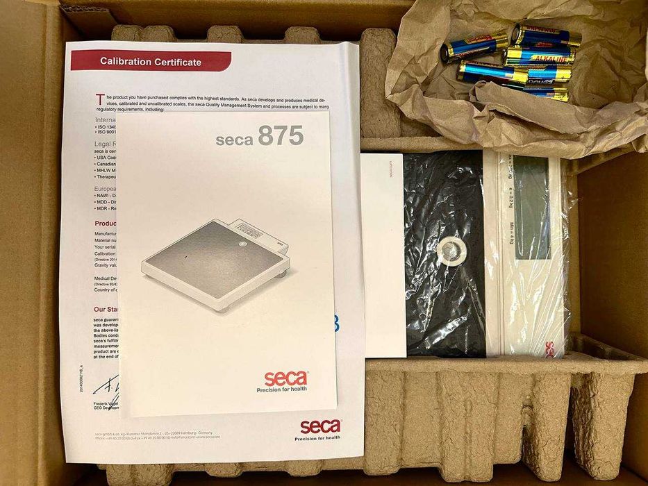 Waga elektroniczna osobowa podłogowa SECA 875 z legalizacją