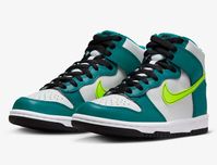 Женские кроссовки Nike Dunk High Bright Spruce Volt (38,5р)