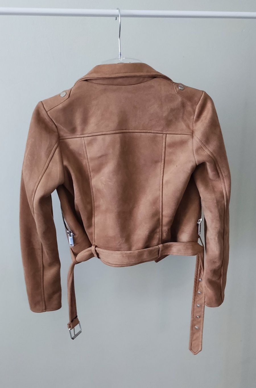 Brązowa kurtka ramoneska Primark XS