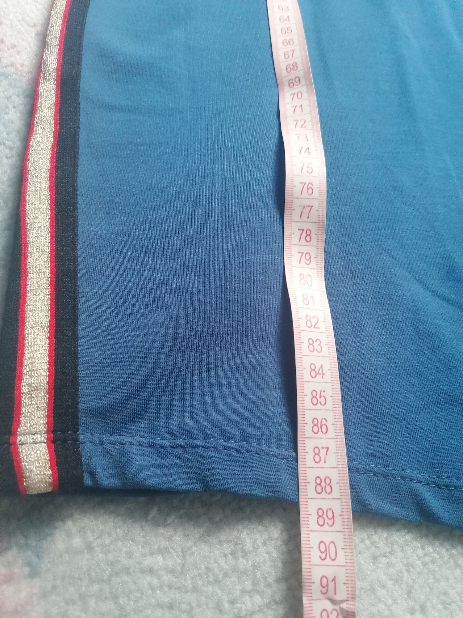 Nowa sukienka z lampasami L/XL.