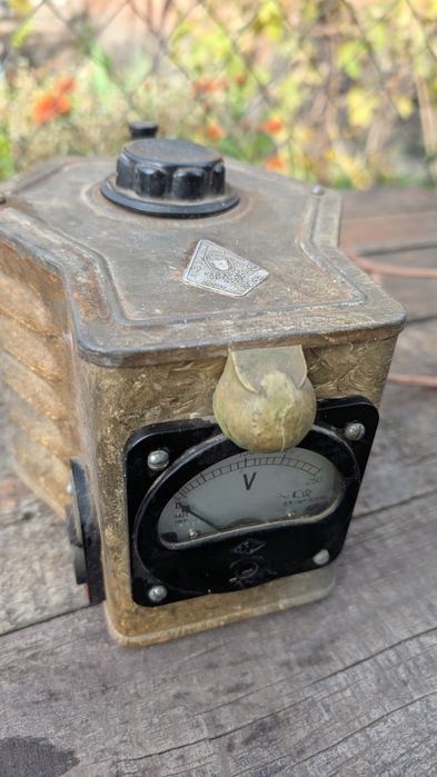 Латр Автотрансформаторний регулятор напруги  УТЭ-250 (1966рік)