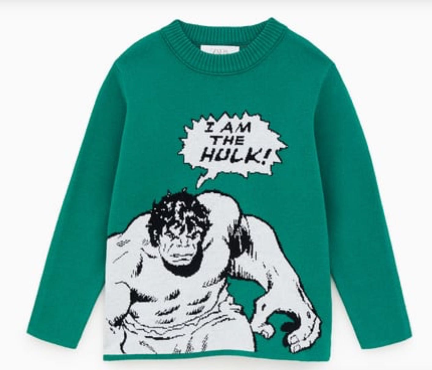 sweter Marvel HULK  Zara NOWY rozmiar 134