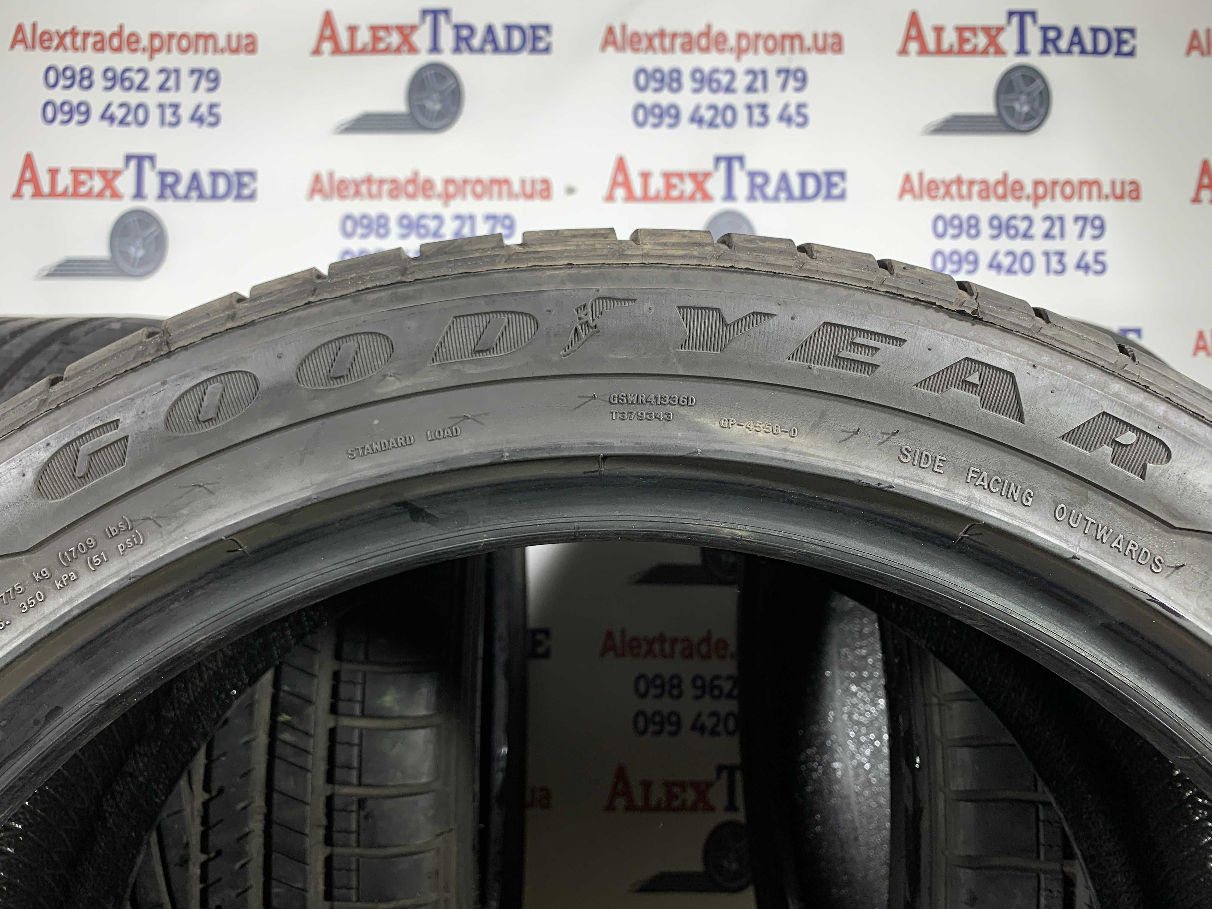 4 шт 245/45 R20 Goodyear Eagle RS-A2 літо шини 2022 рік, 7 мм