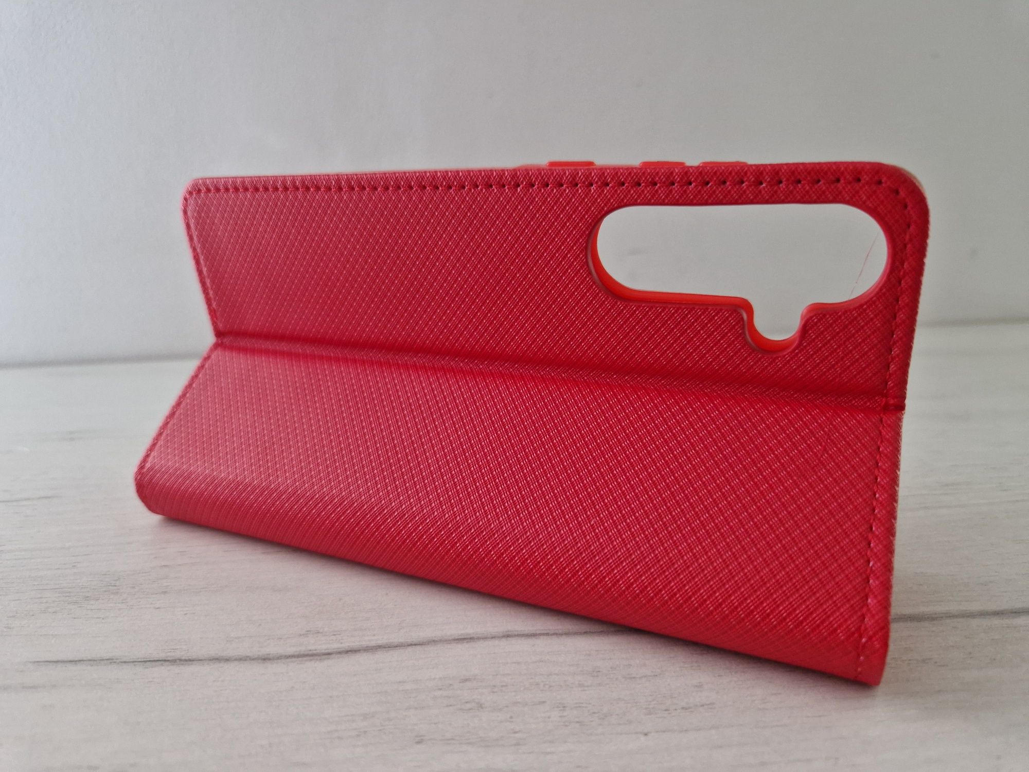Kabura Smart Book MAGNET do SAMSUNG GALAXY A35 Czerwona