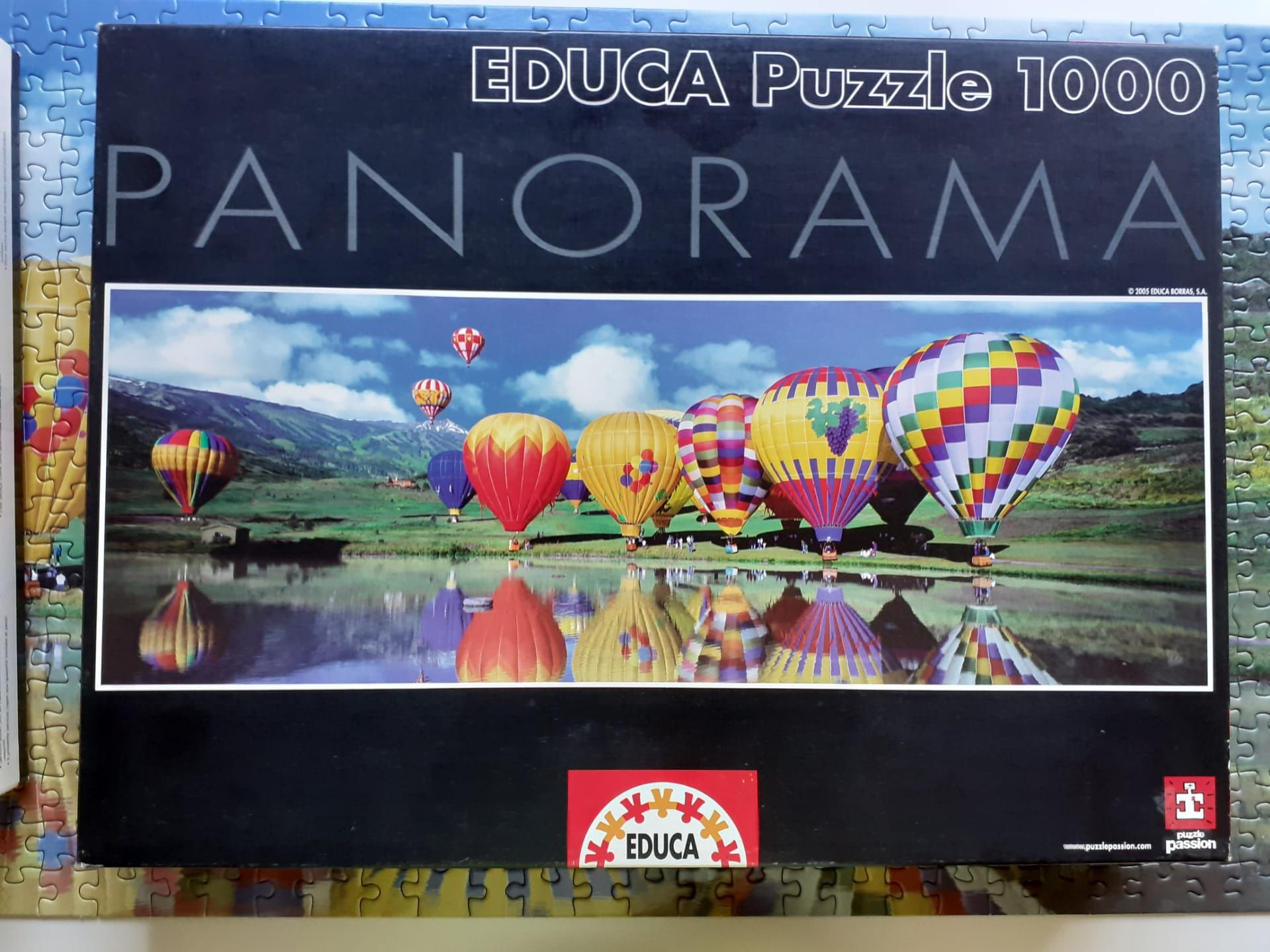 Puzzle Panorâmico EDUCA 1000 peças 96 x 34 cm