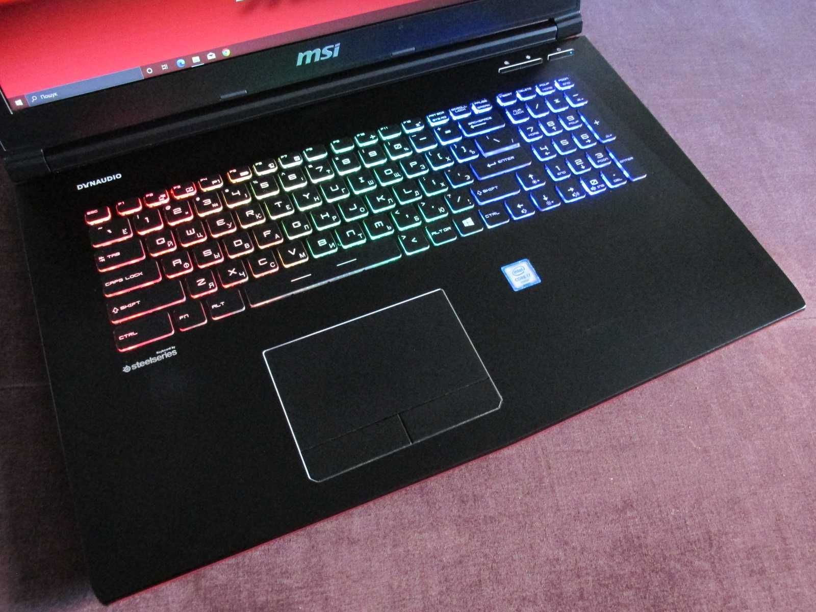 ІГРОВА Машина MSI Apache Pro "17.3"/Full HD+i7 8 ядр-3.7Ghz+GTX+16Gb
