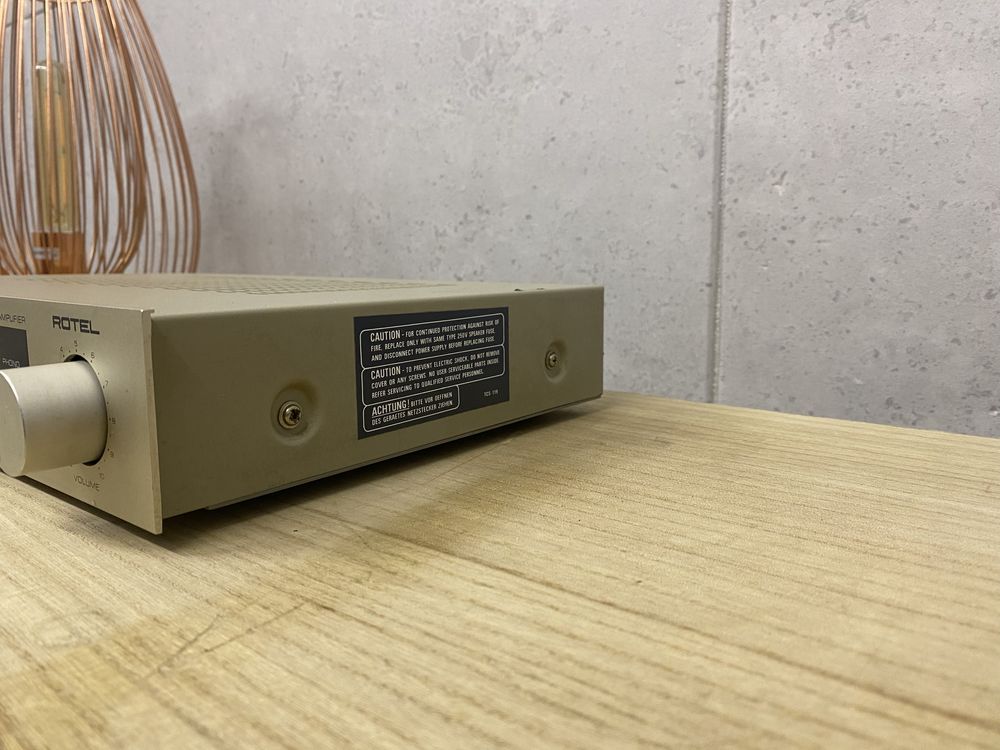 Wzmacniacz Rotel RA-820 - vintage, audiofislki, zadbany z kolekcji