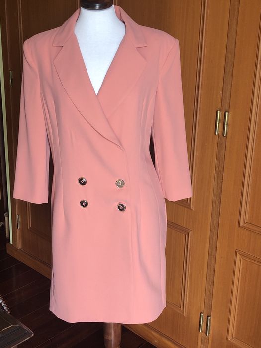 Vestido Rosa Nude Elisabetta Franchi