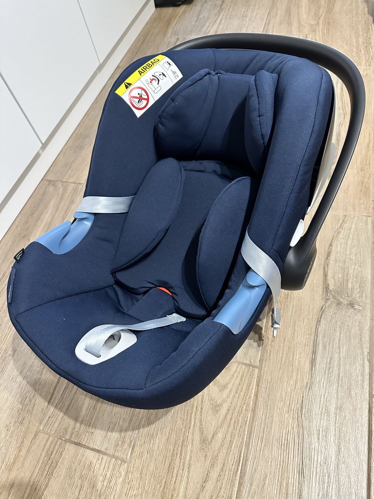 Автокрісло автолюлька переноска Cybex silver