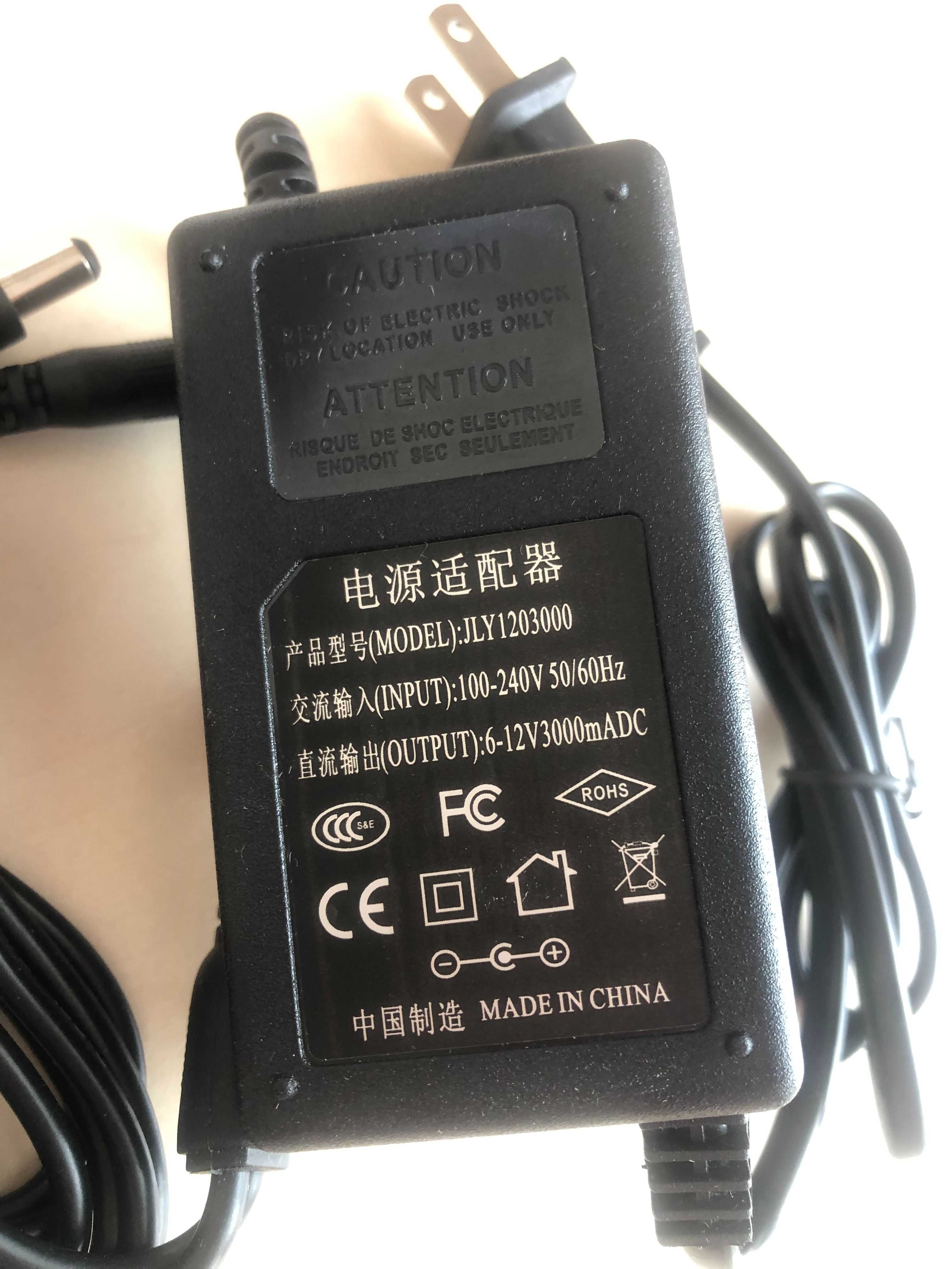 Блок живлення з регулюванням напруги 6-12 v