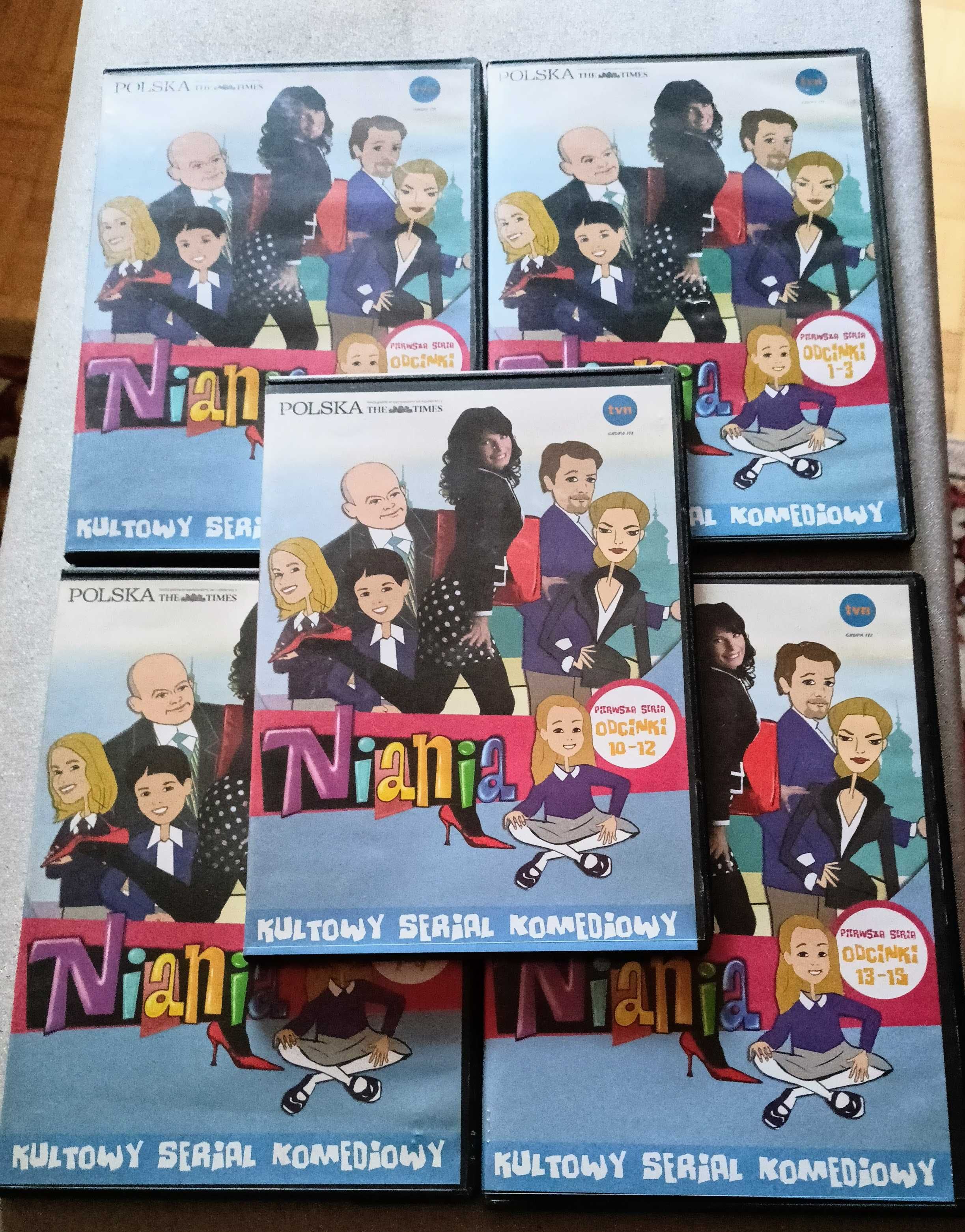 Serial komediowy "Niania" - sezon 1, odcinki 1-15 DVD