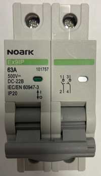 NOARK Ex9IP 2P 63A Rozłącznik izolacyjny 500V DC