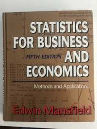 Livro “Statistics for business and economics” de Edwin Mansfield