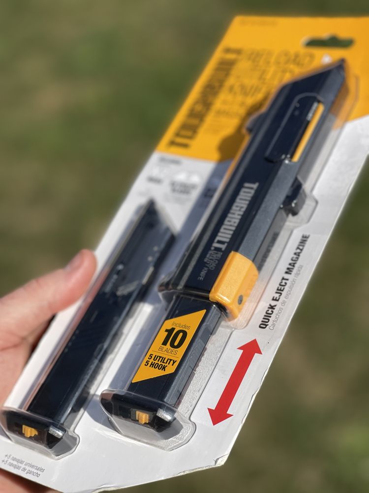 Ніж TOUGHBUILT Зі Змінними Магазинами ОРИГІНАЛ Із USA