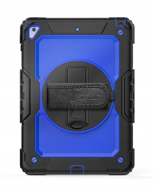 Etui do iPad Air 3/Pro 10.5” z Podstawką i Paskiem na Ramię Niebieskie