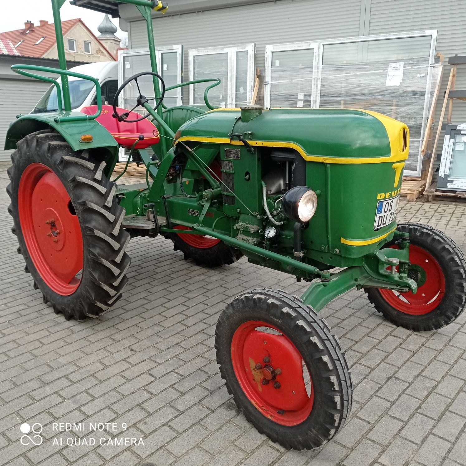 Deutz fahr F1L712 ,1958, transport