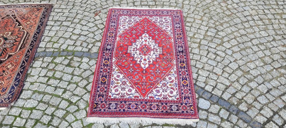 -70% bidjar lśniący perski dywan ręcznie tkany unikat 80/130cm