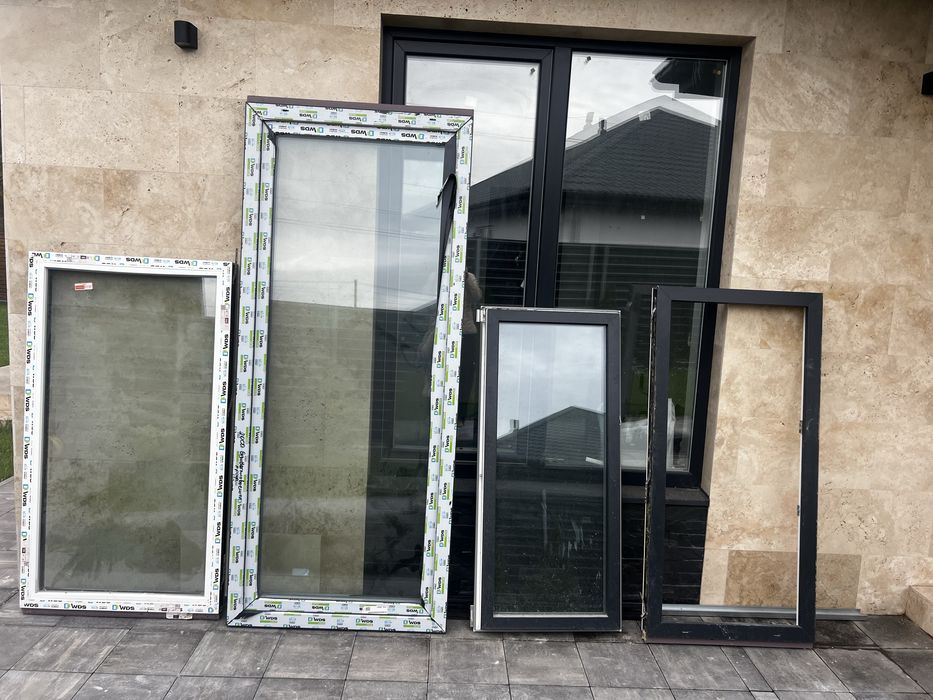 Вікна металопластикові (вікно + балконний блок), 2 скло пакети подарун