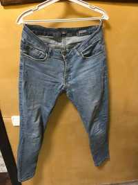 Женские джинсы светлые скинни низкая цена 42 размер