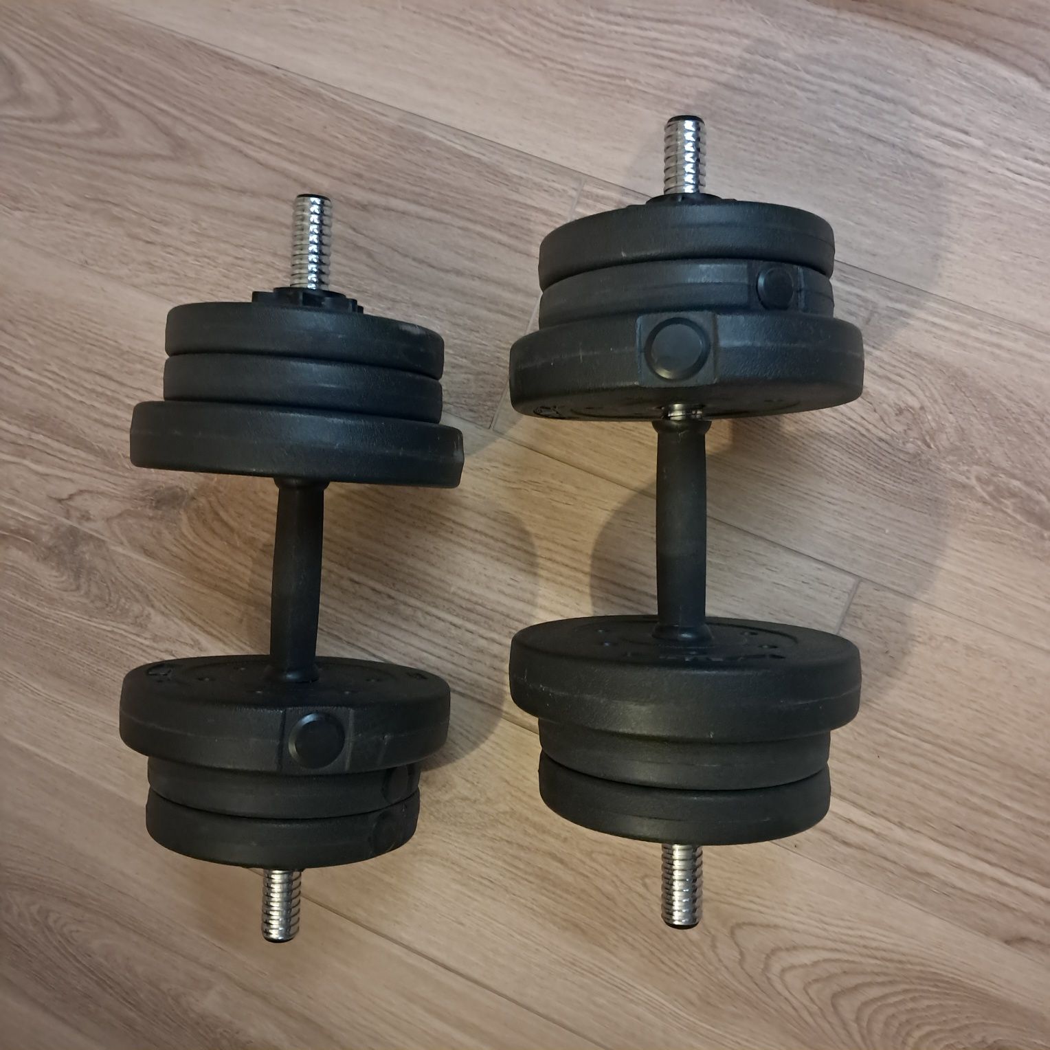 Hantle metalowe 10 kg