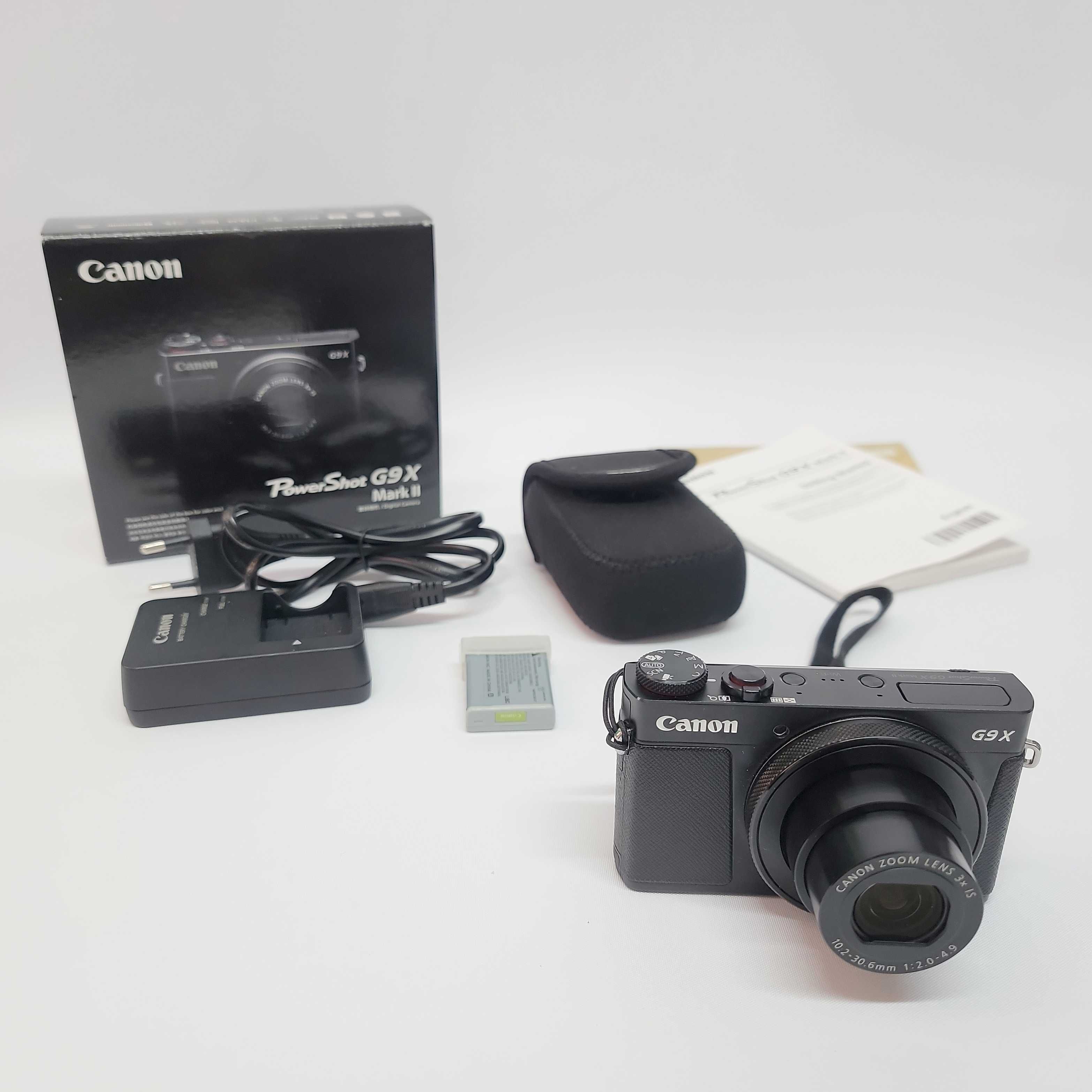 Canon Powershot G9 X mark II como nova - garantia