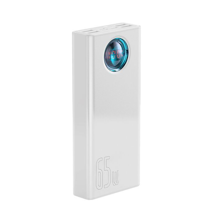 Baseus Amblight powerbank 65W 30000mAh Overseas Edition biały ()