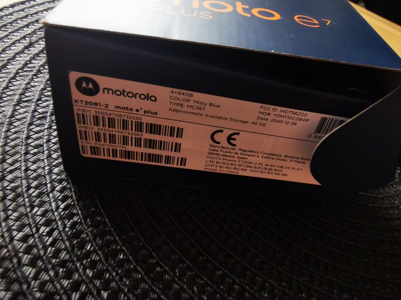 Motorola E7 Plus!