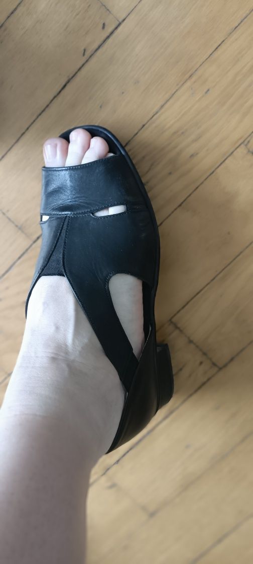 Кожаные женские сандали, босоножки Gabor 39 р.