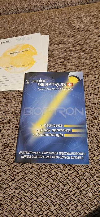 Zepter BIOPTRON Pro 1 + oryginalny filtr fulerenowy oraz  statyw!